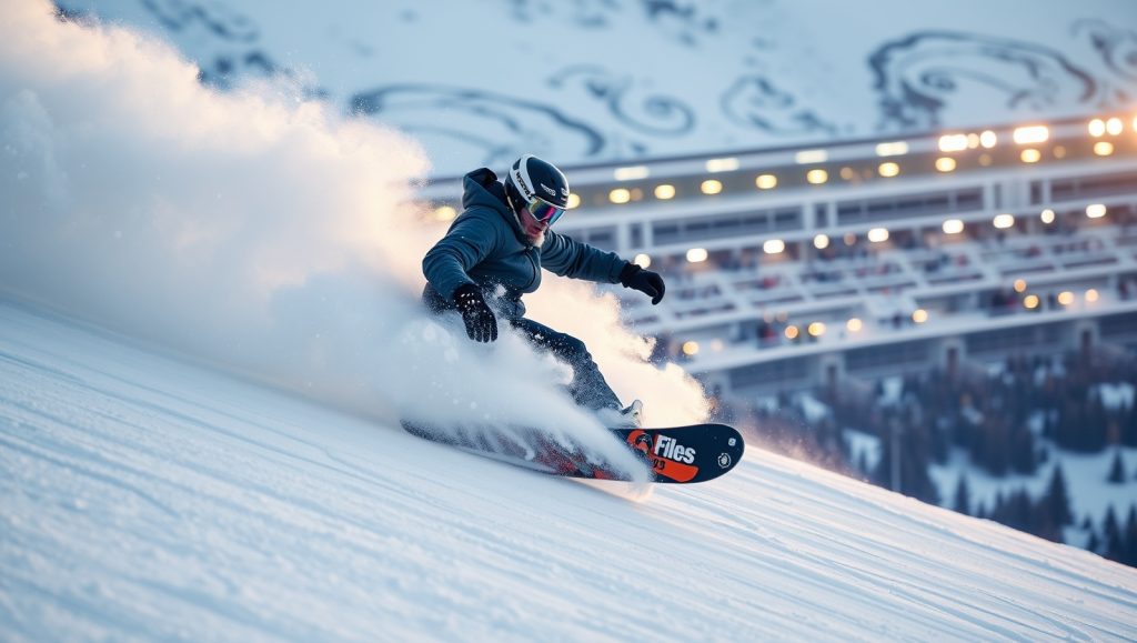 Cách carving trong snowboard