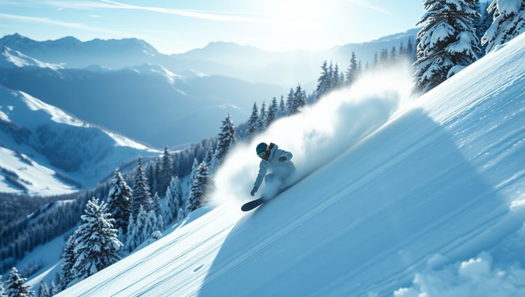 Cách kiểm soát tốc độ khi snowboard