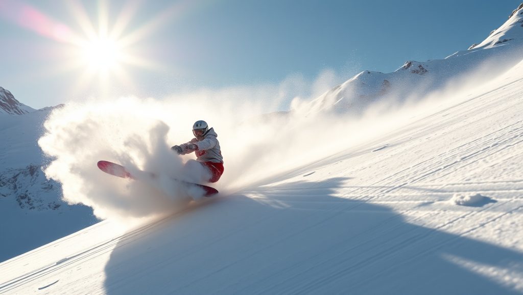 Cách rẽ trái phải khi snowboard