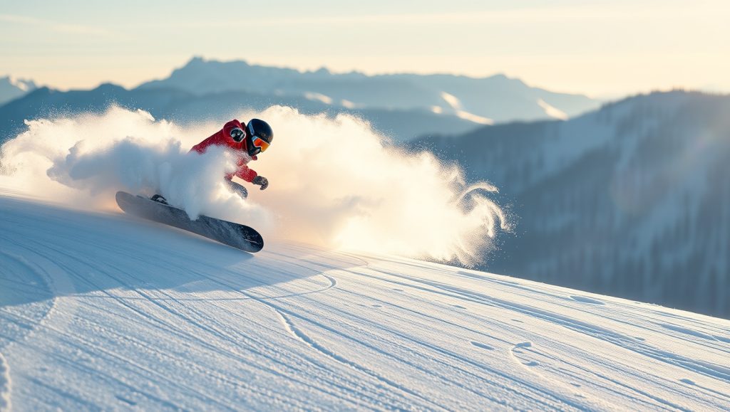 Freestyle snowboard cho người mới