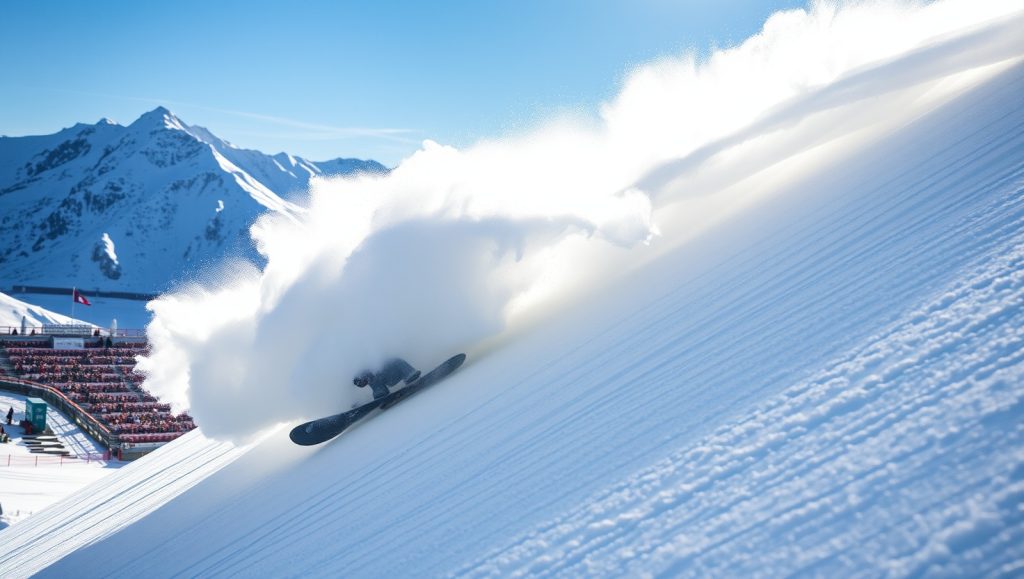 Snowboard và môi trường tuyết